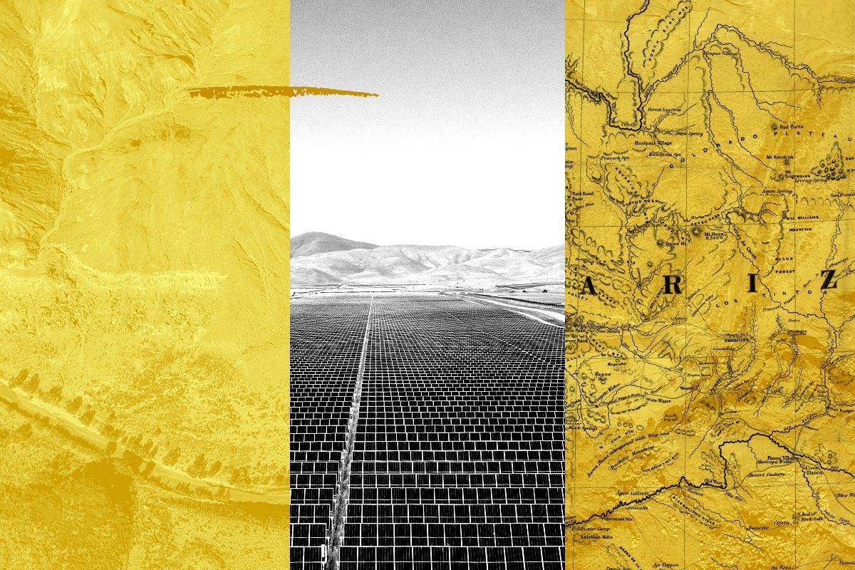 Arizona solar farm.