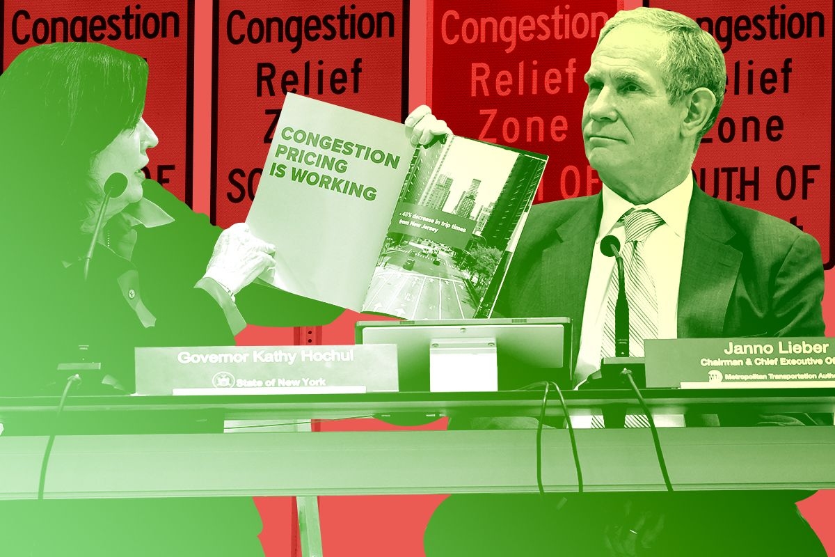 Kathy Hochul and Janno Lieber.