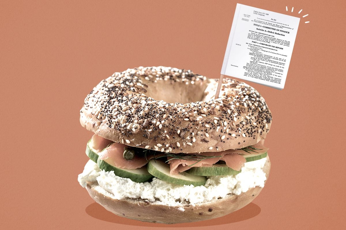 An everything bagel.