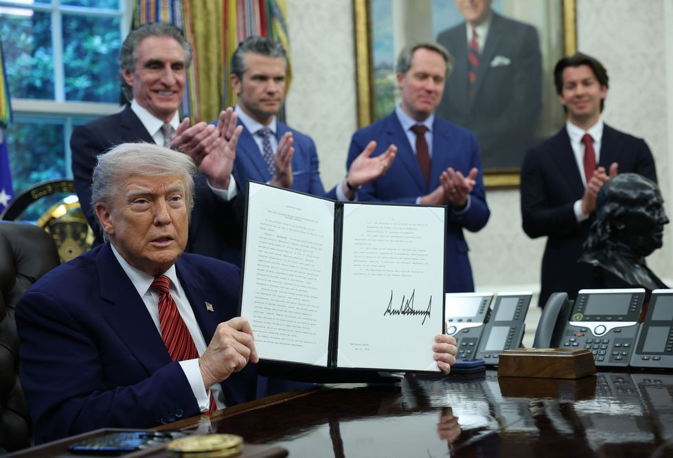 Trump signs executive orders related to nuclear in May.