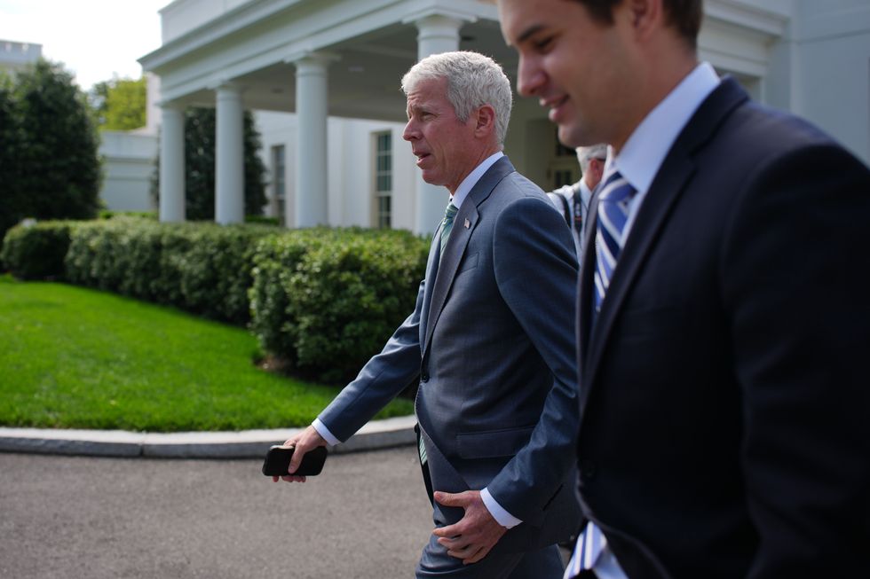 Wright at the White House in April.
