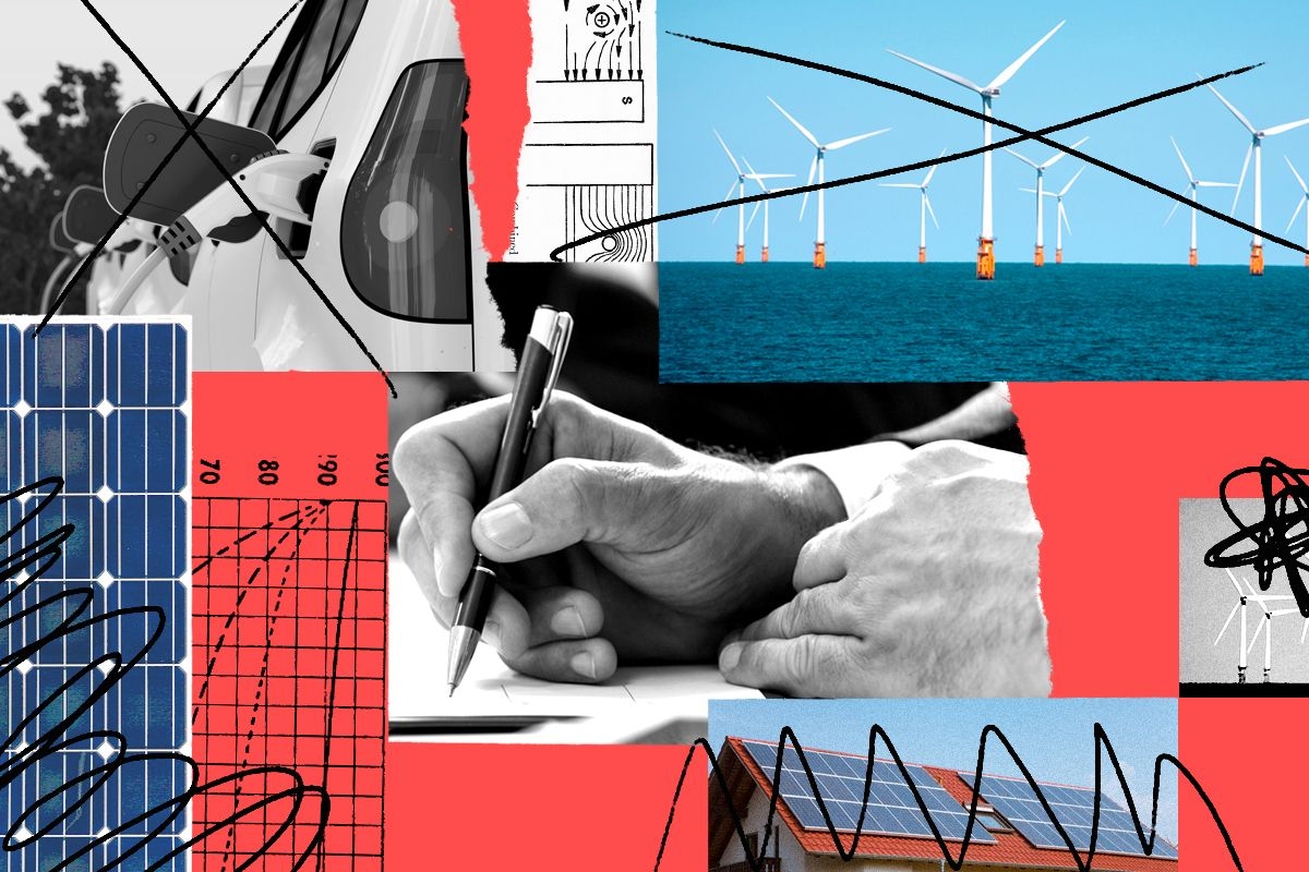 Scribbling over renewable energy