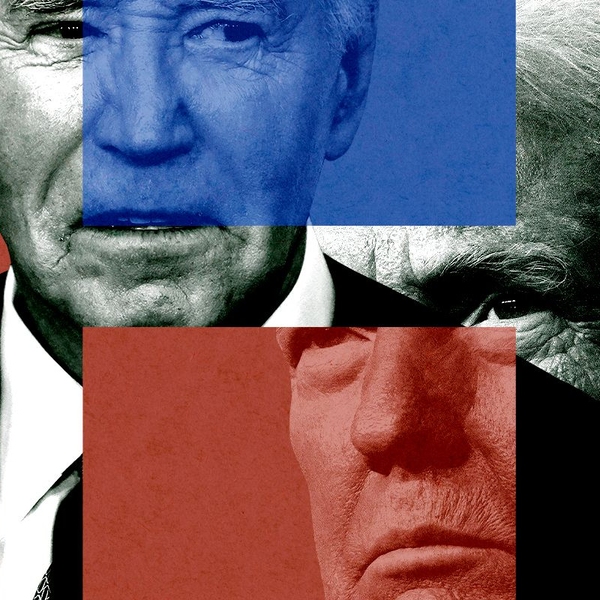 Joe Biden and Donald Trump.