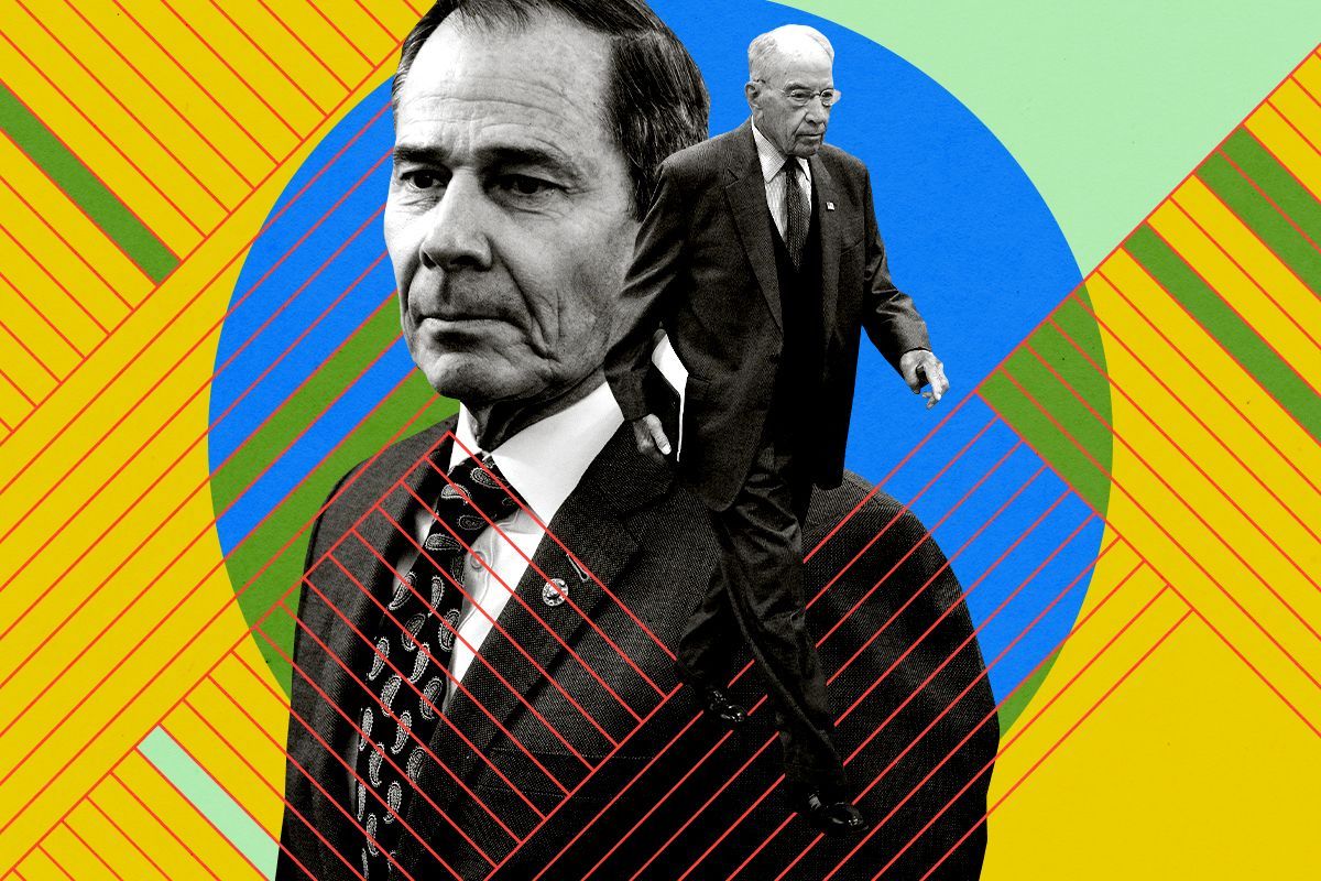 John Curtis and Charles Grassley.