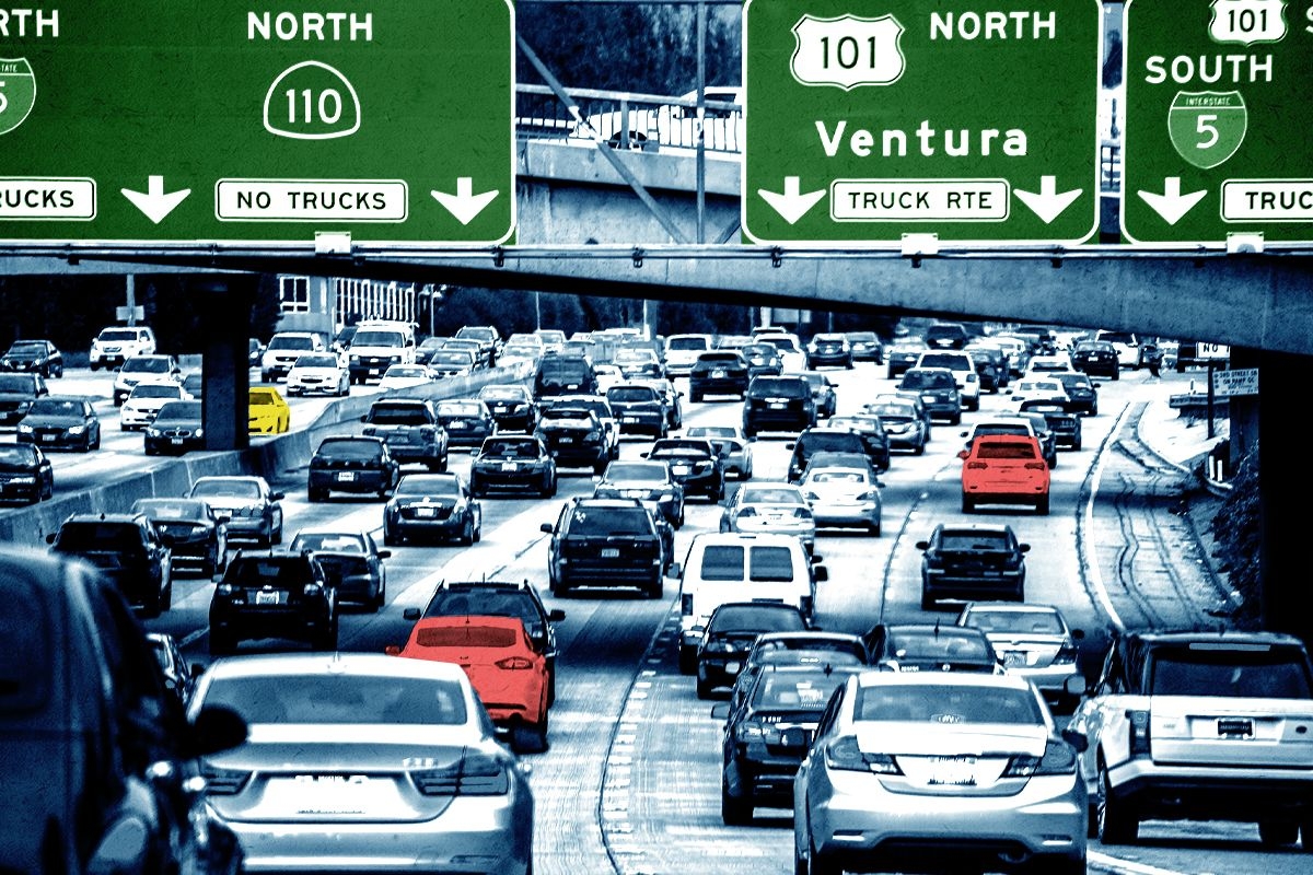 California traffic.