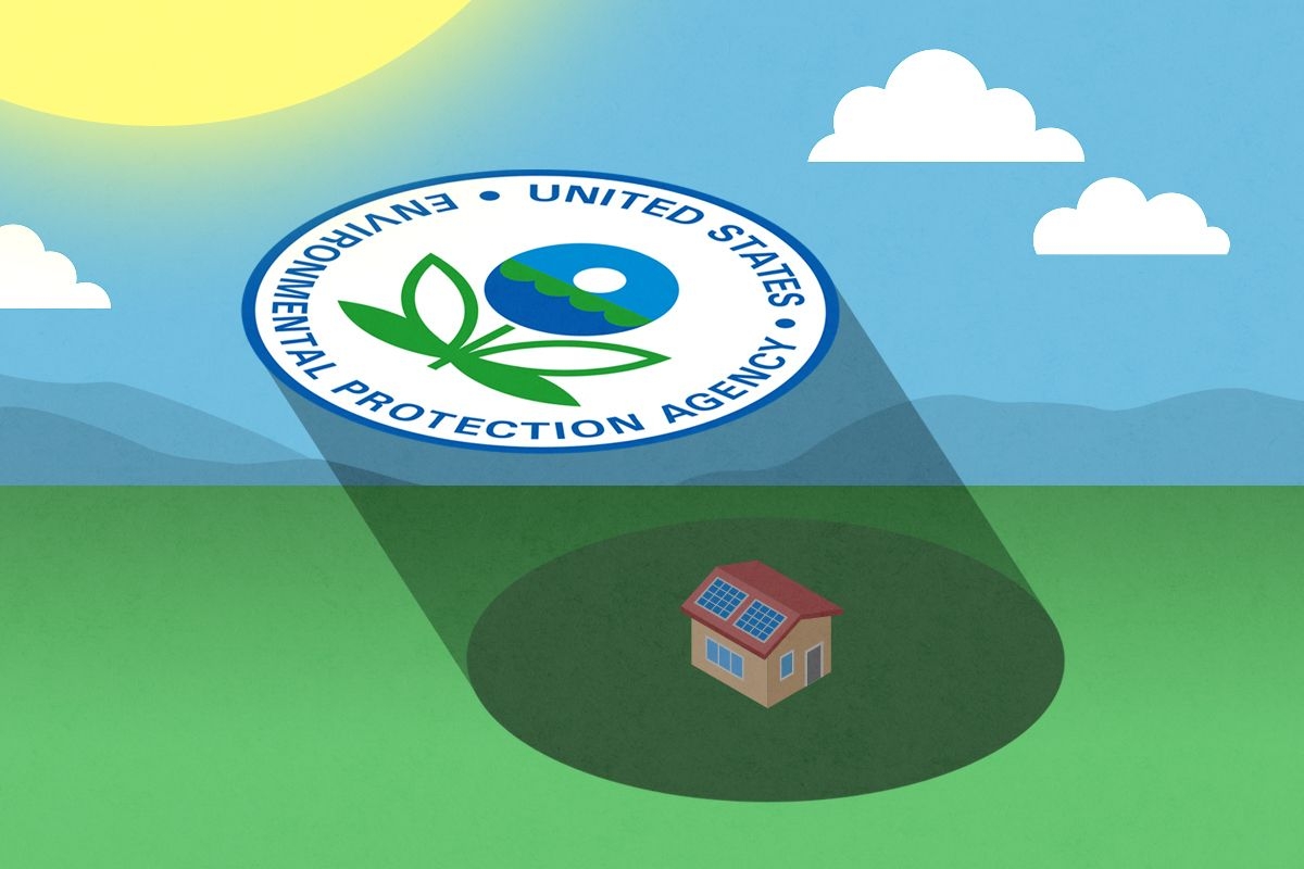 The EPA blocking solar power.