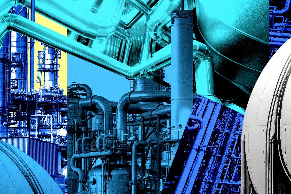 Natural gas facilities.