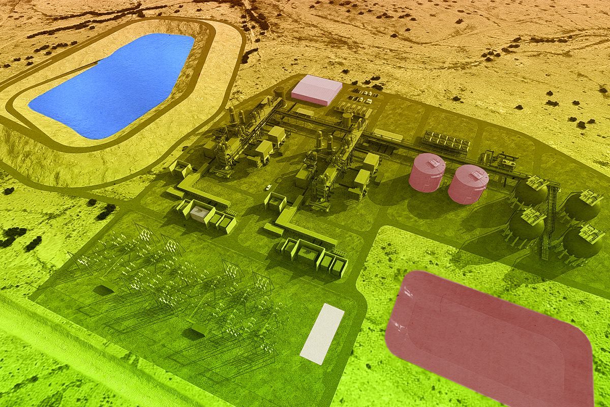 A Hydrostor facility.