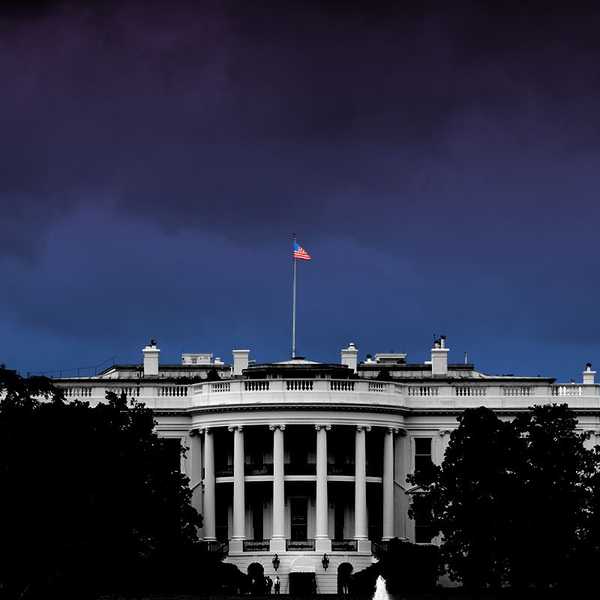 White House during government shutdown