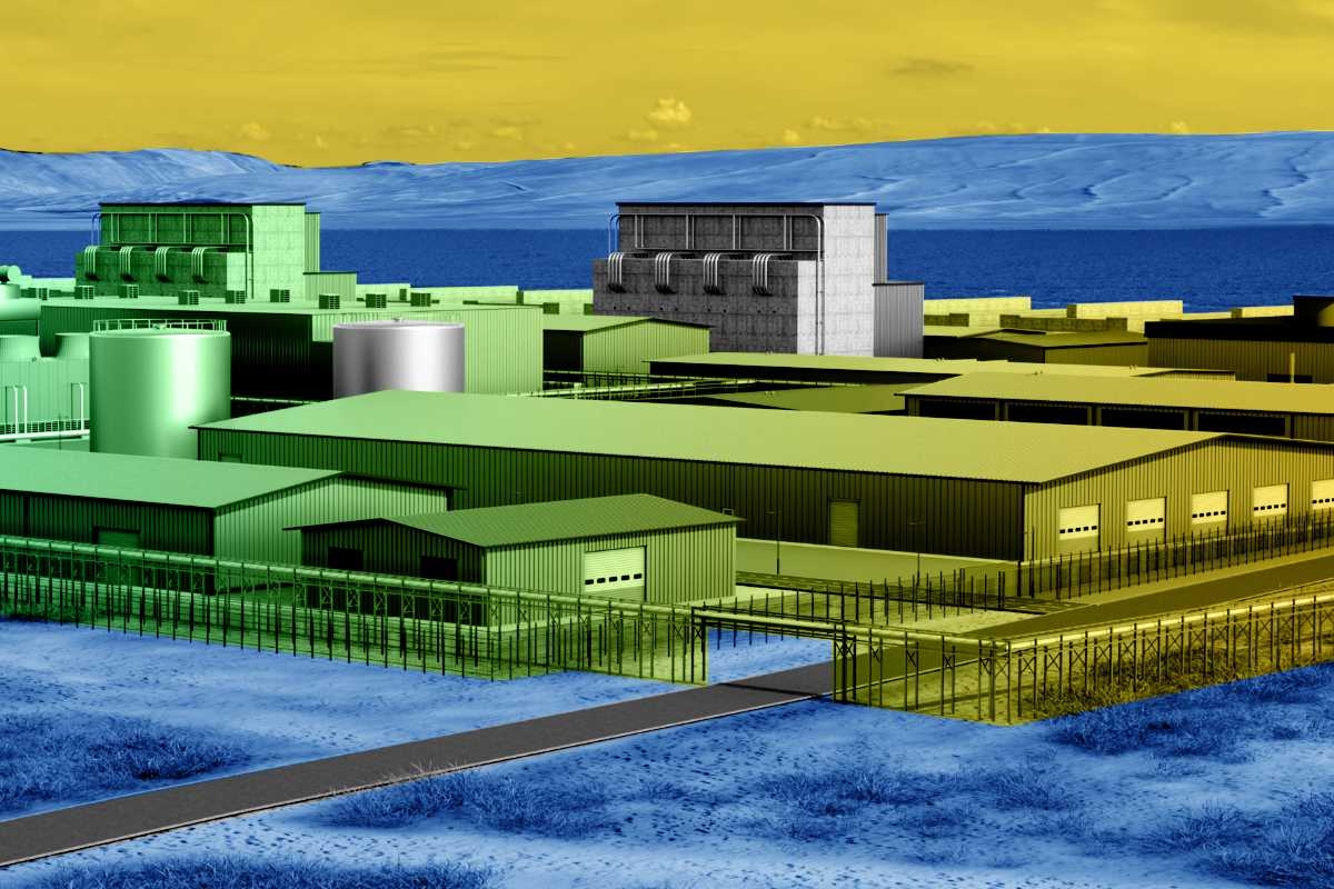 Amazon's nuclear plant.