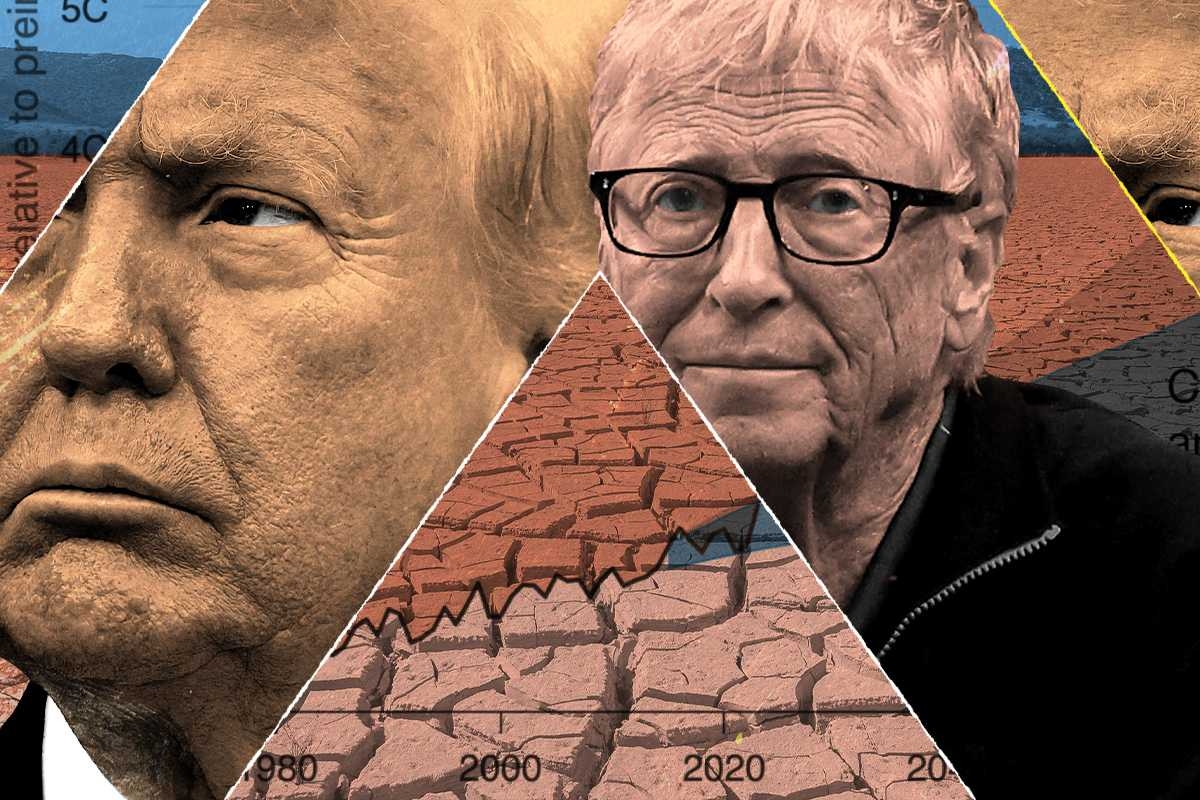 Bill Gates and Donald Trump.