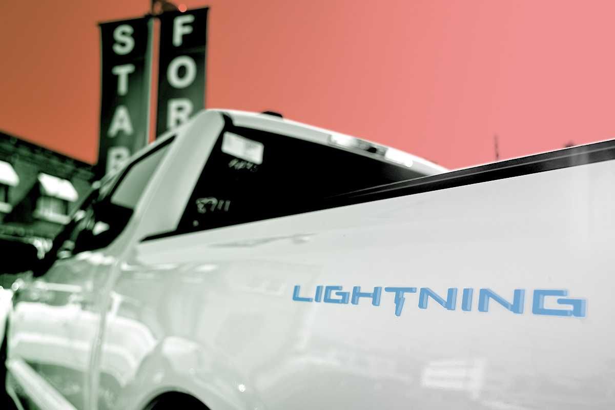 The F-150 Lightning.