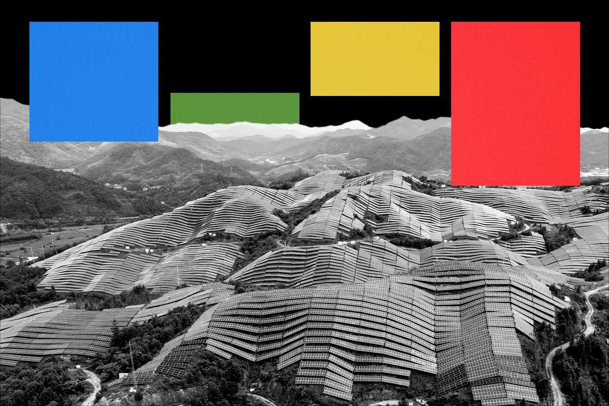 Chinese solar panels.