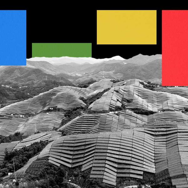 Chinese solar panels.