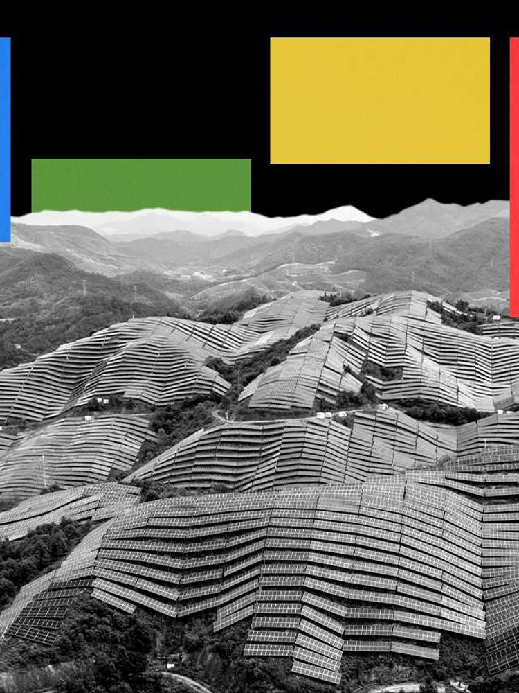 Chinese solar panels.