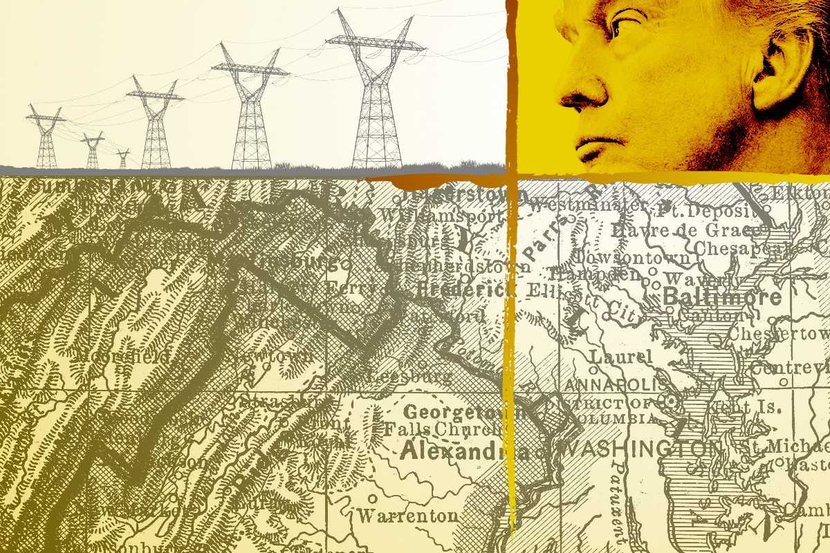 Donald Trump, Maryland, and Virginia.