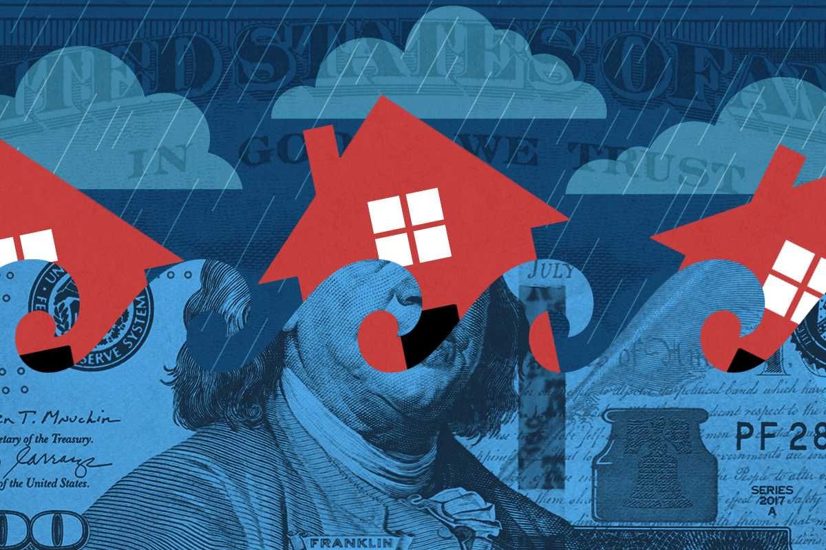 Storms and money.