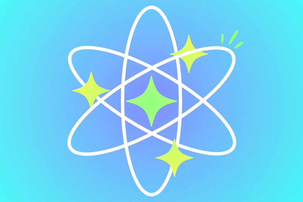An atom and AI.
