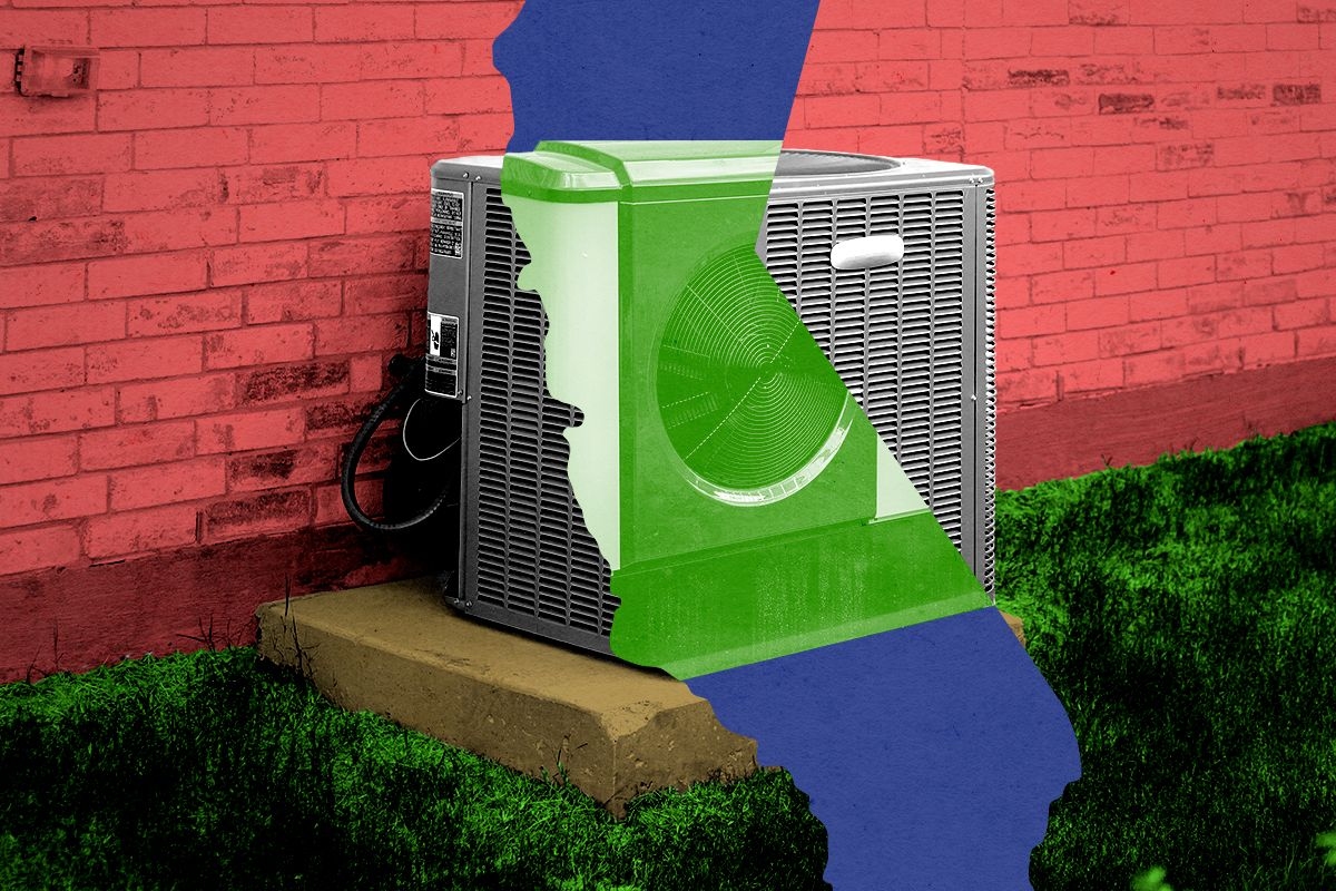 An air conditioner and a heat pump.