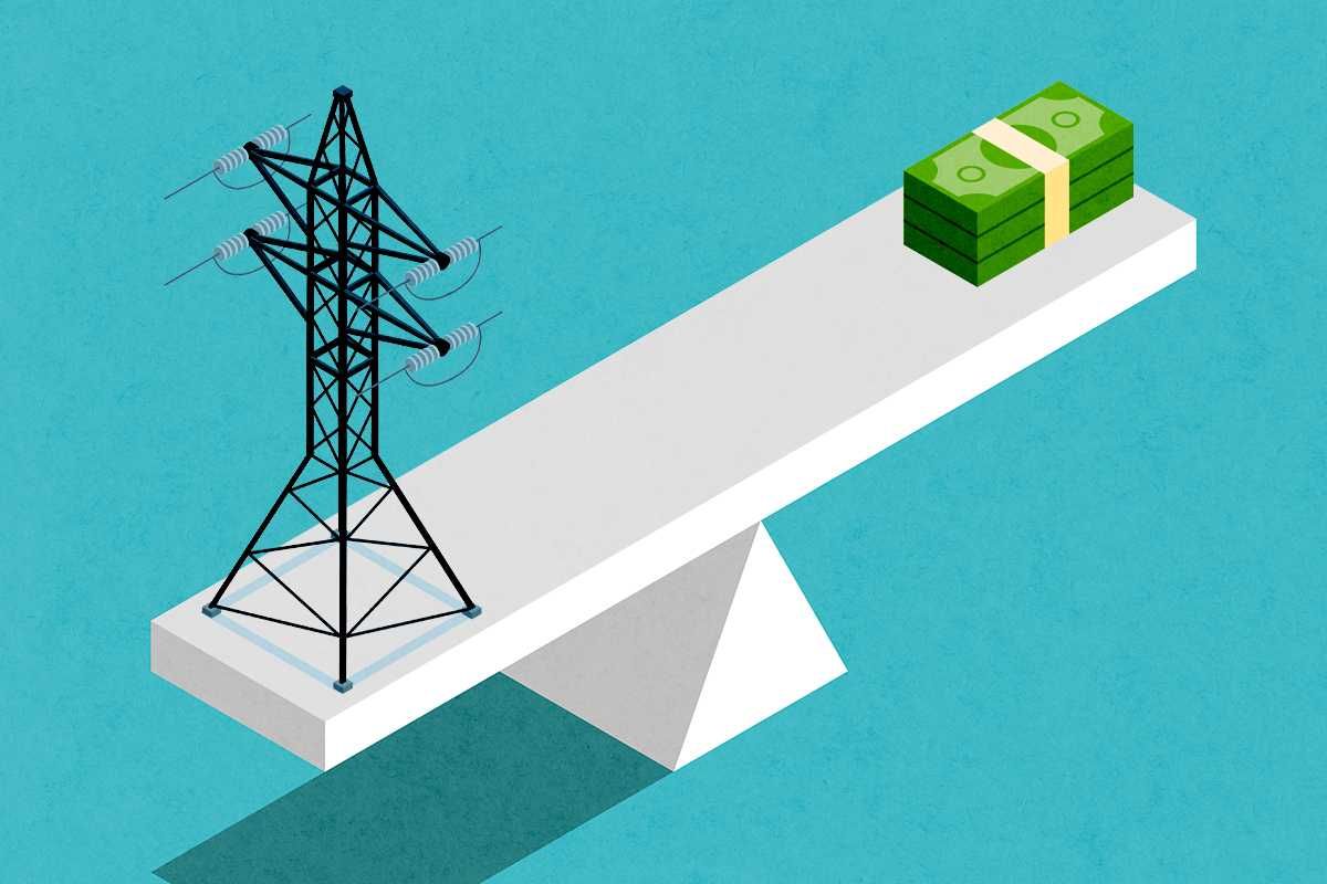 Money and utilities, balanced.