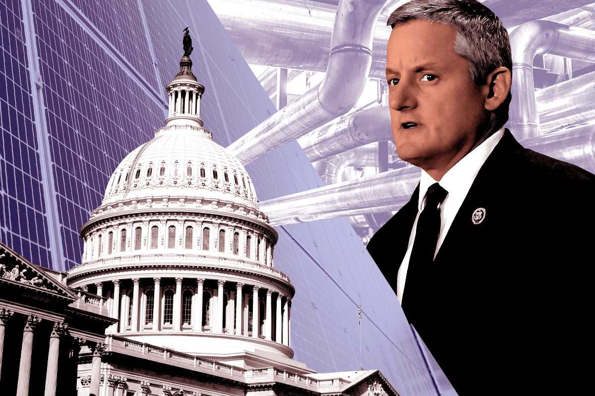 Bruce Westerman and the Capitol Building.