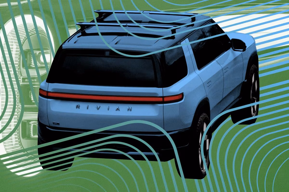 A Rivian R2.