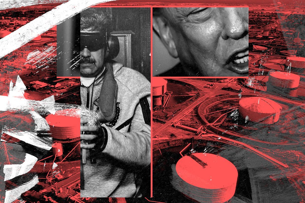 Nicolas Maduro and Donald Trump.