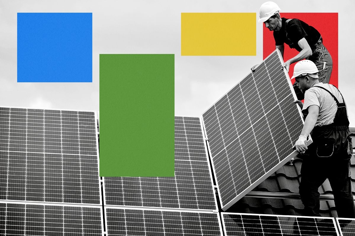 Solar panel installers.