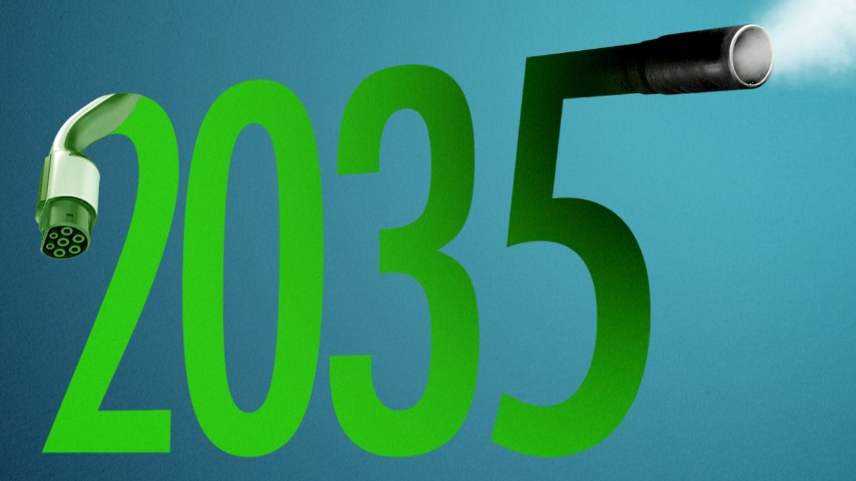 Clean and dirty energy in 2035.