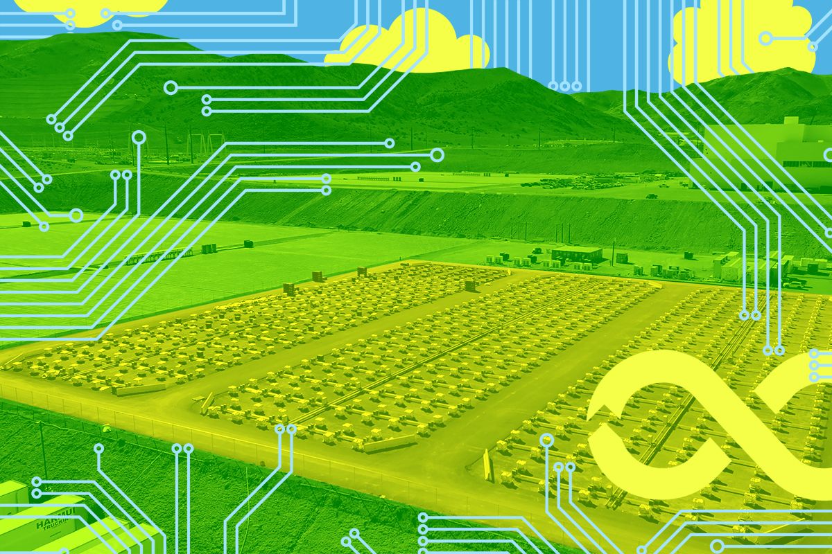 A Redwood Materials facility.