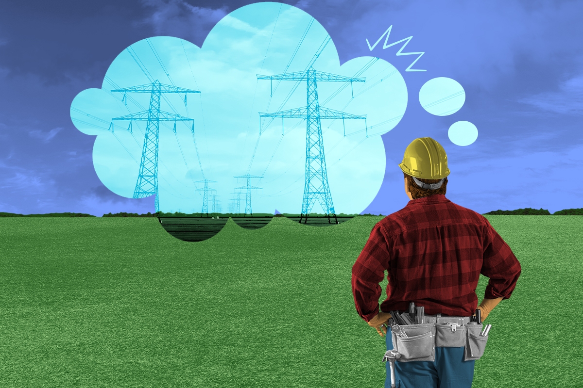 Thinking of power lines.