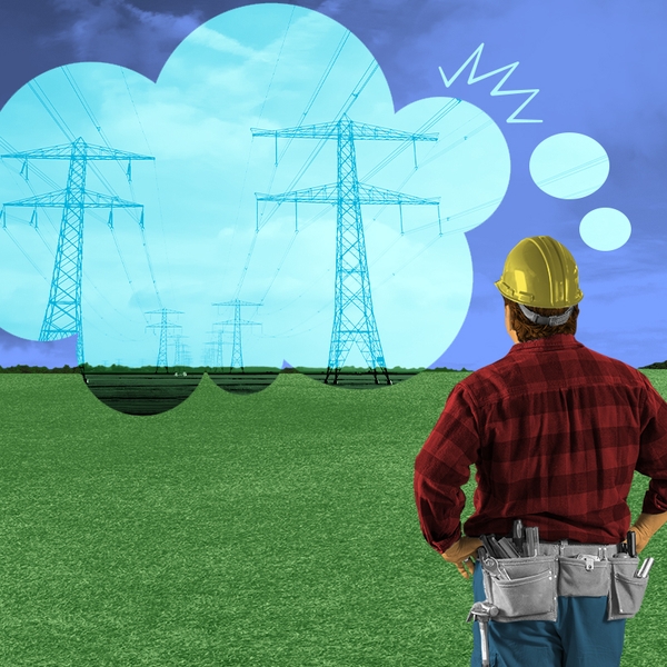 Thinking of power lines.