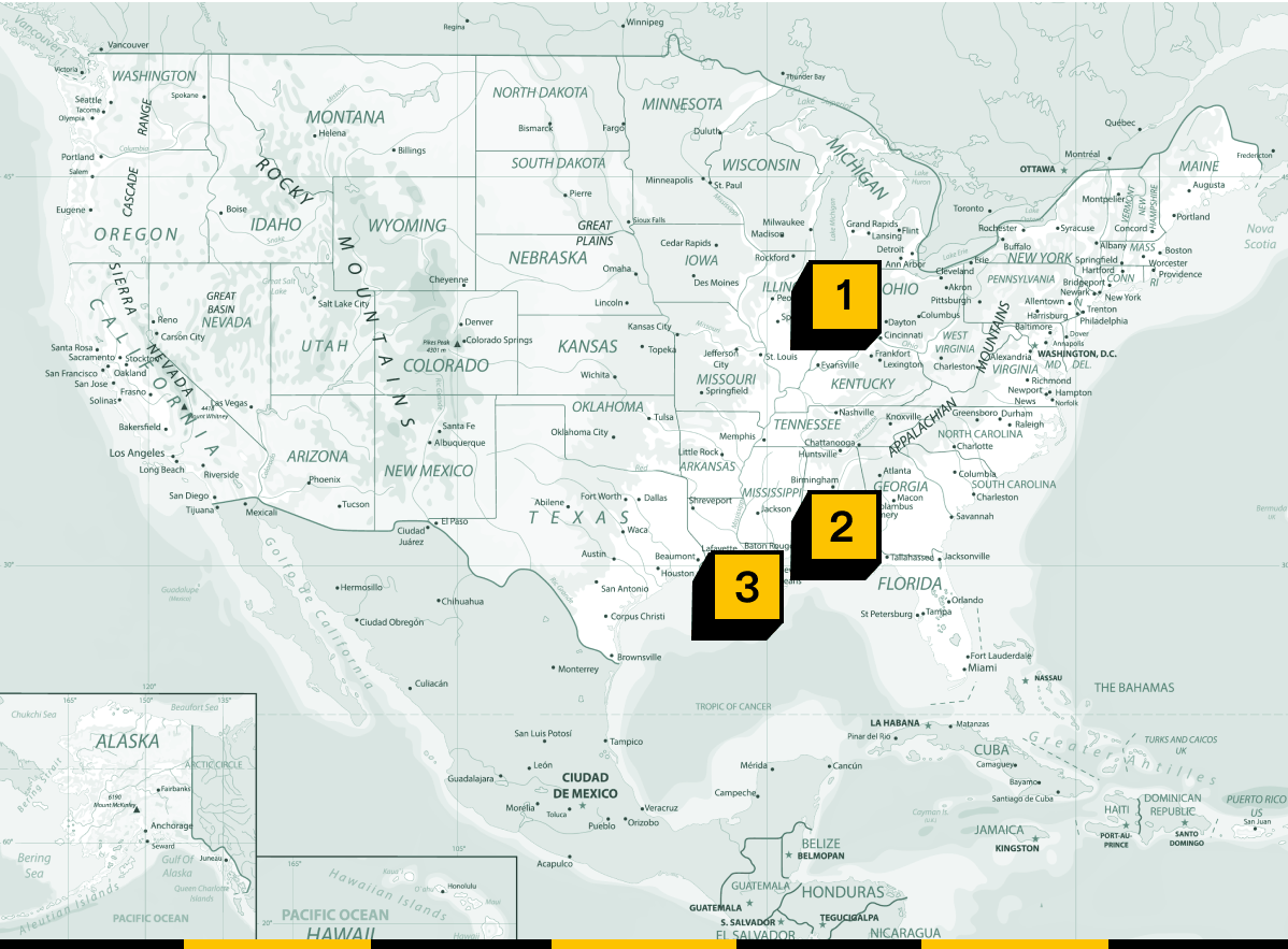 map of renewable energy and data center conflicts