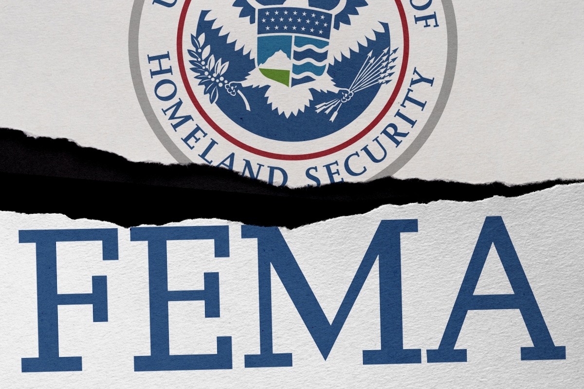 DHS and FEMA being separated.