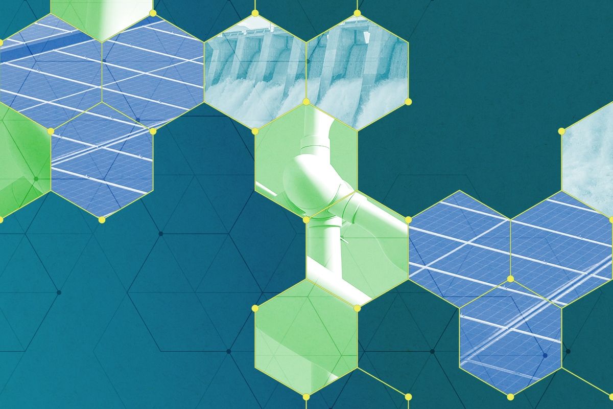 Linked clean energy.