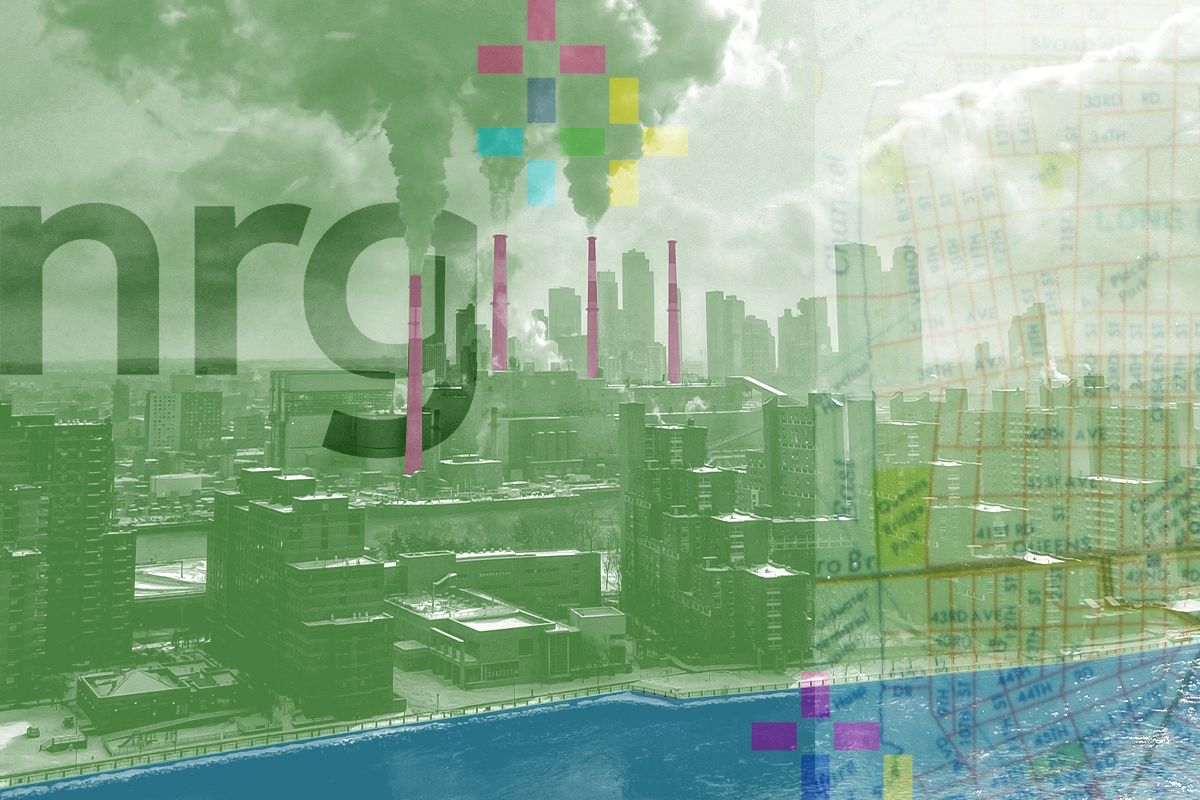 The Ravenswood power plant.