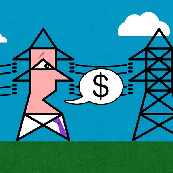 Talking power lines.