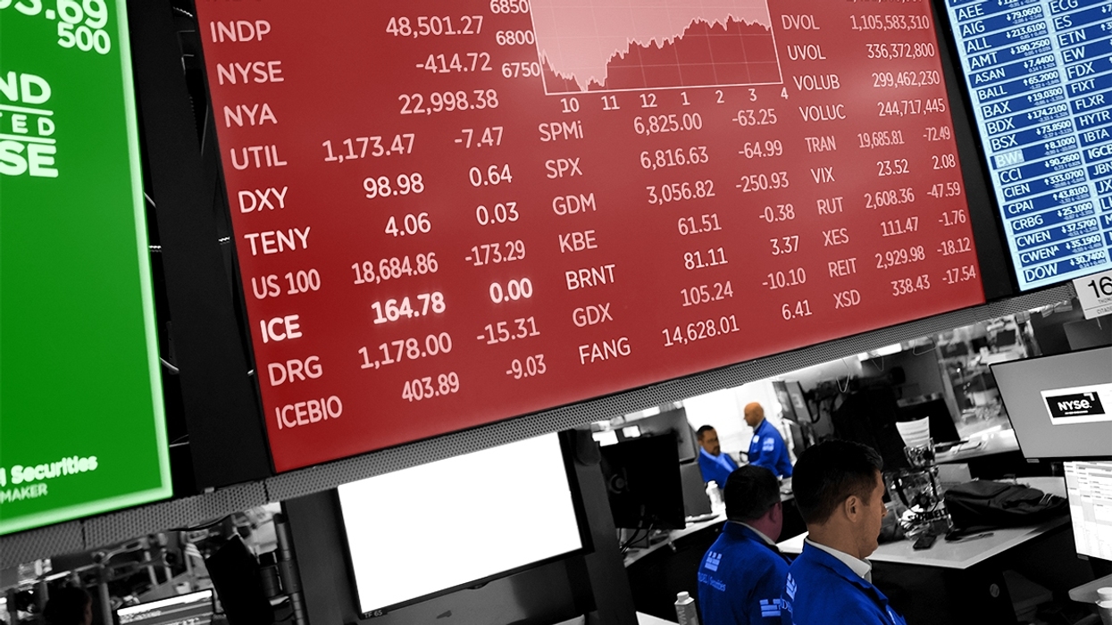 Wall Street traders.