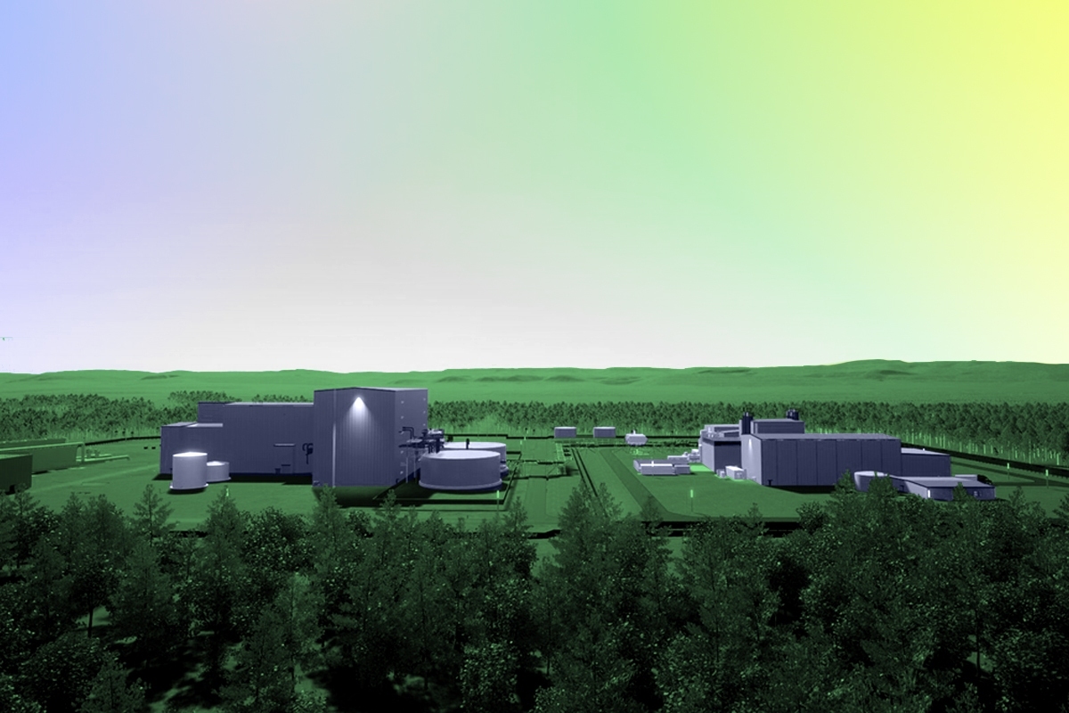 A TerraPower facility.