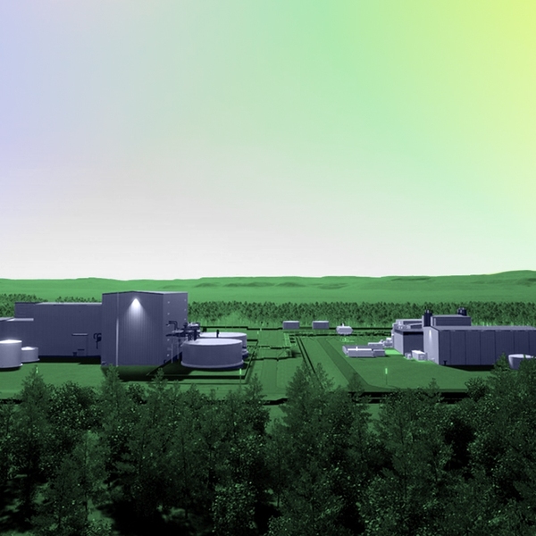 A TerraPower facility.