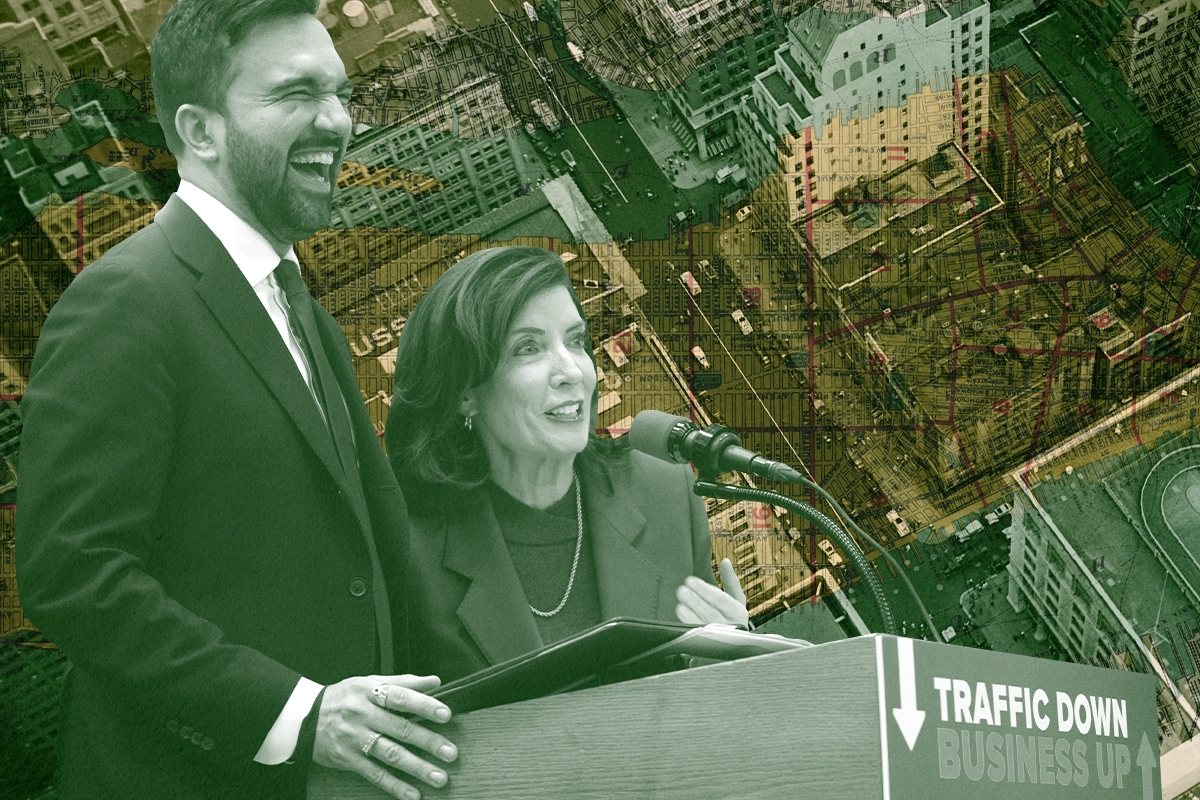 Zohran Mamdani and Kathy Hochul.