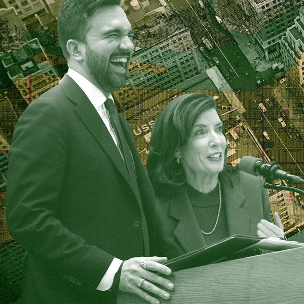 Zohran Mamdani and Kathy Hochul.