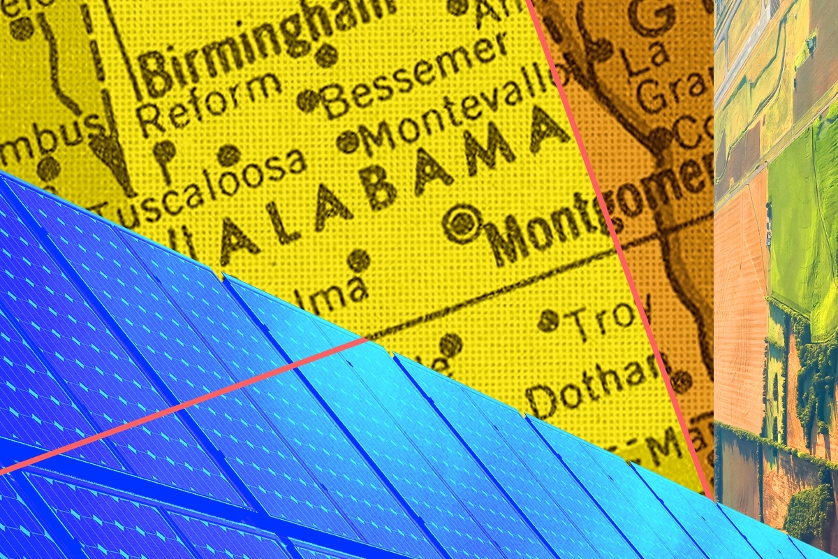 Solar panels and Alabama.