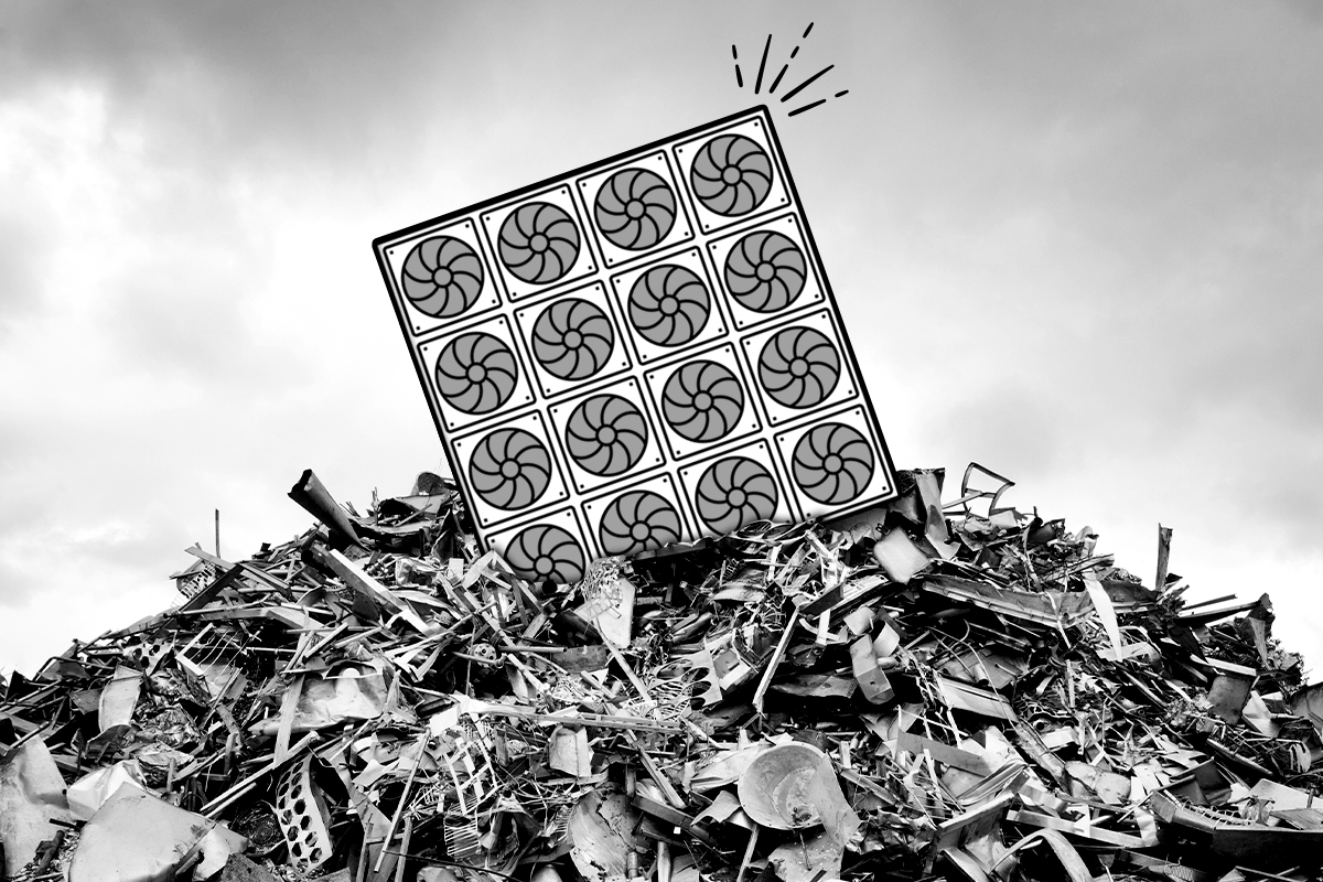 Direct air capture in a junk heap.