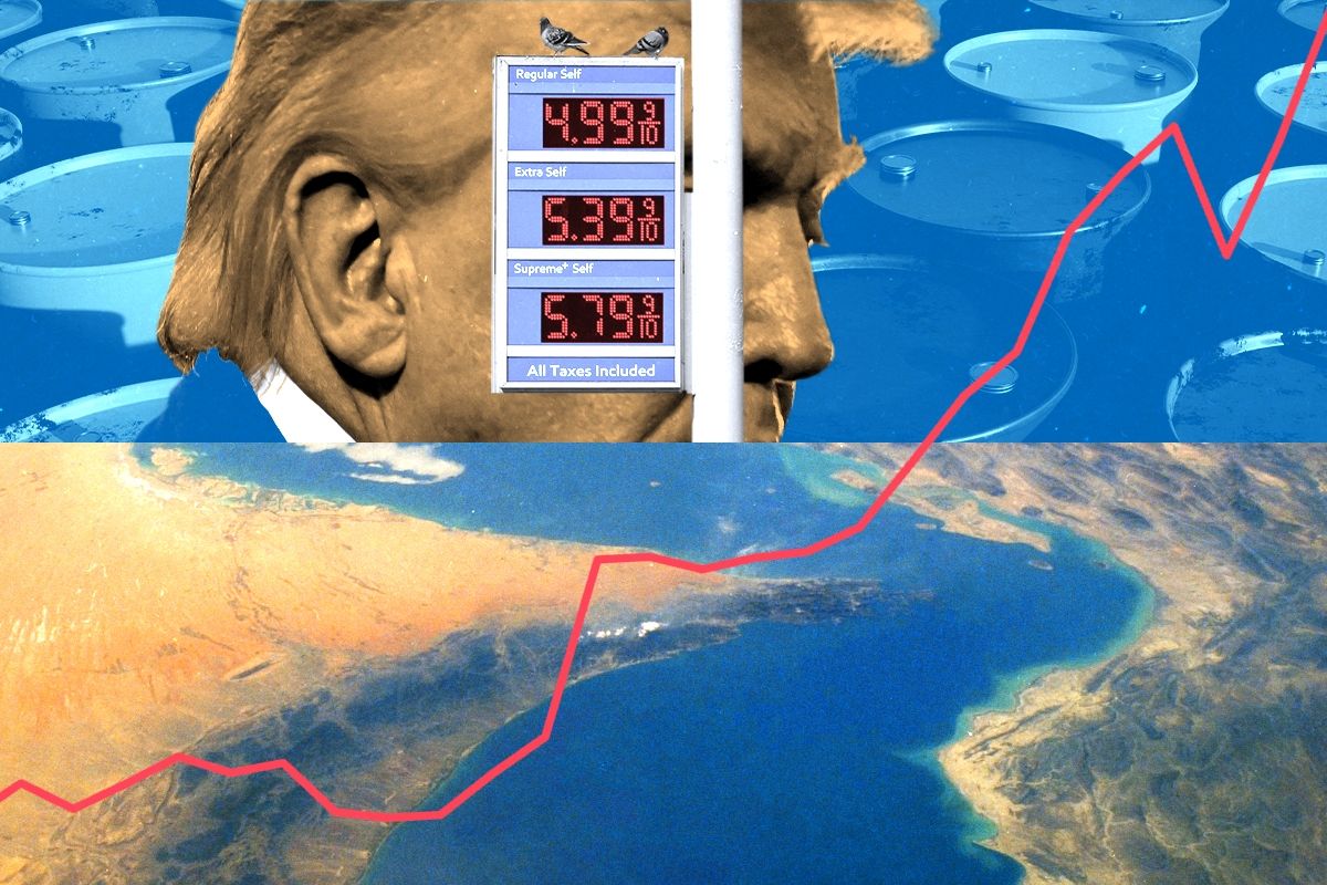 Donald Trump and the Strait of Hormuz.