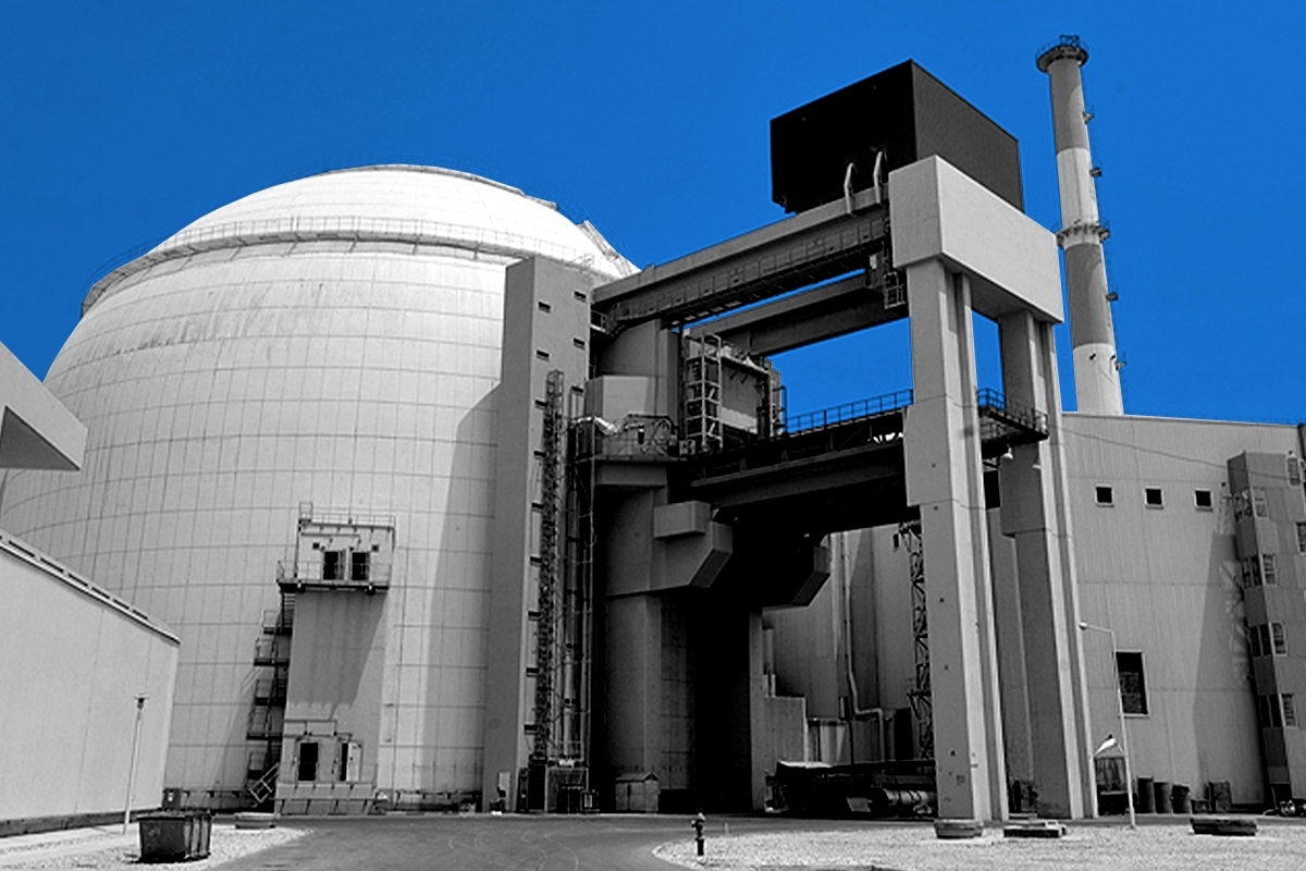 The Bushehr nuclear plant.