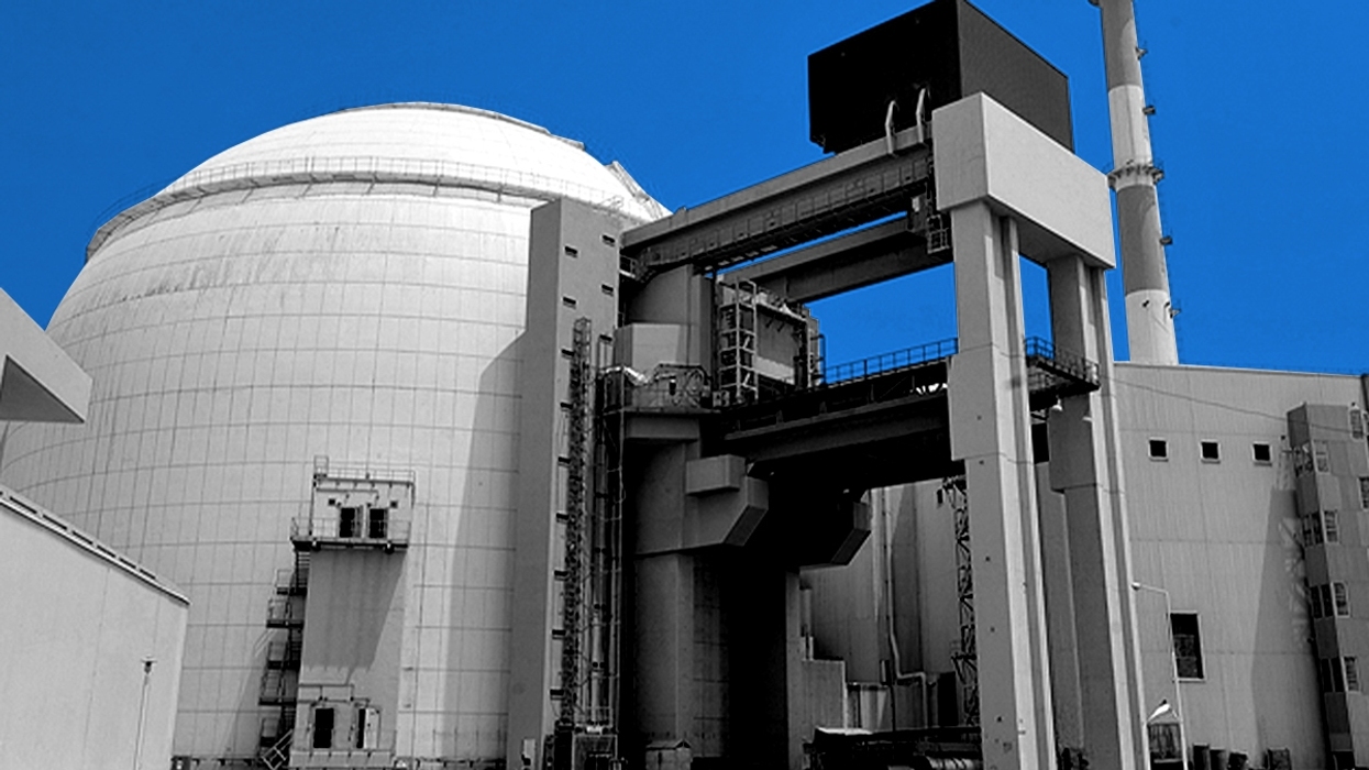 The Bushehr nuclear plant.