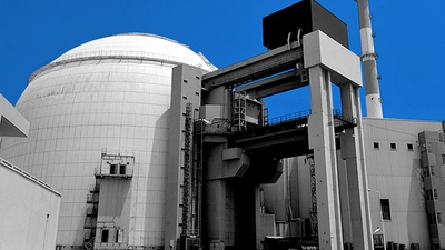 The Bushehr nuclear plant.