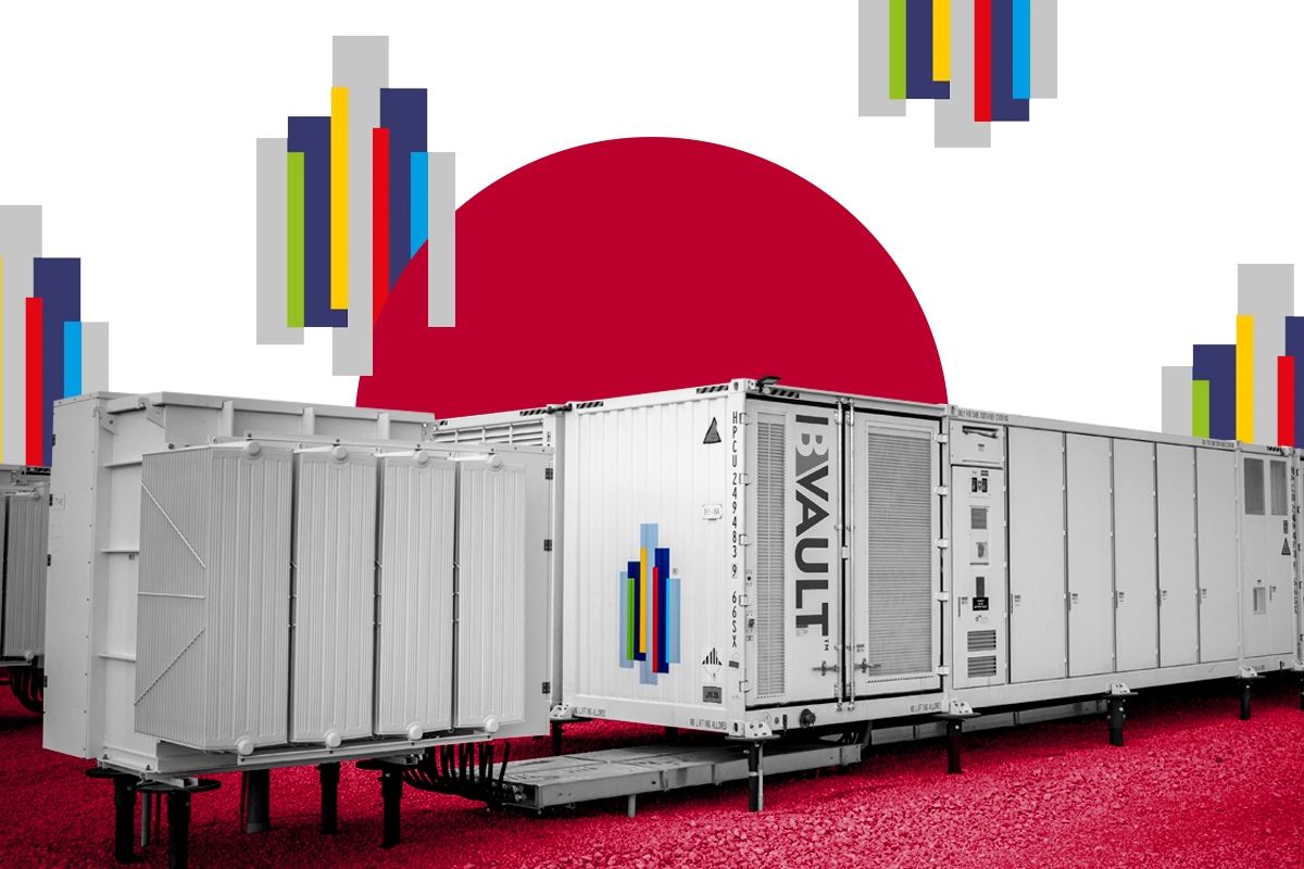 Energy Vault storage.