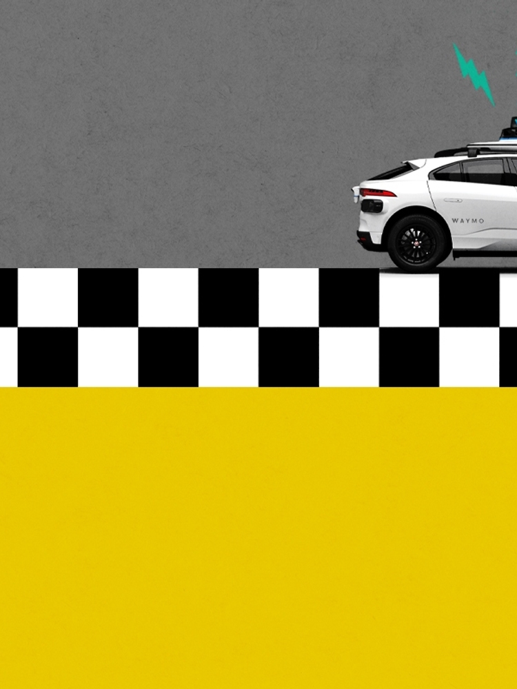 A Waymo car.